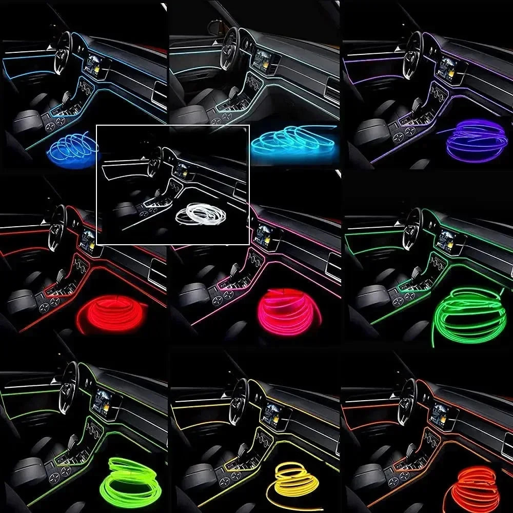 Premium Interior Ambient LED Light Strip, Transform Your Car Interior in Minutes